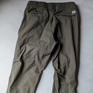 Vuori Ripstop pants green M